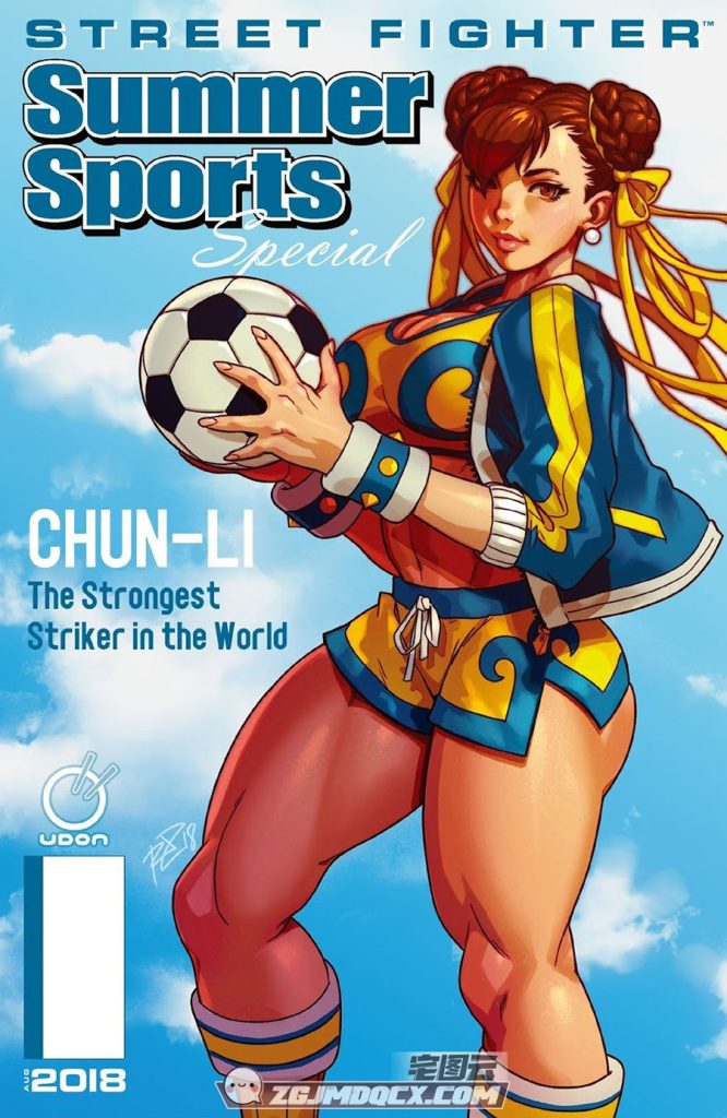 街头霸王夏日运动主题画集下载 Street Fighter Summer Sports Special 2018-展示图片