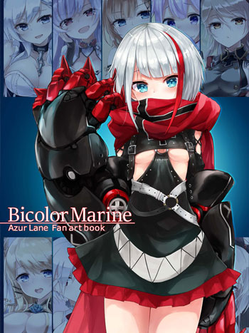 Bicolor Marine Azur Lane Fan art book 碧蓝航线粉丝画集下载 osisio
