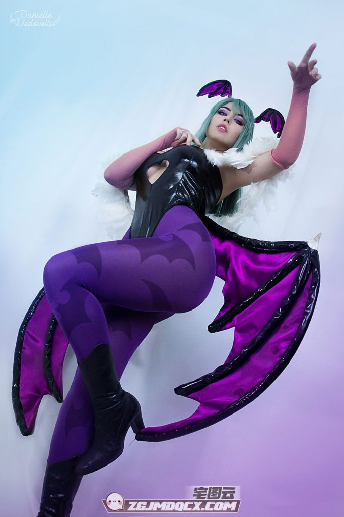 danielle vedovelli – Morrigan 莫莉卡cosplay写真图包下载-展示图片