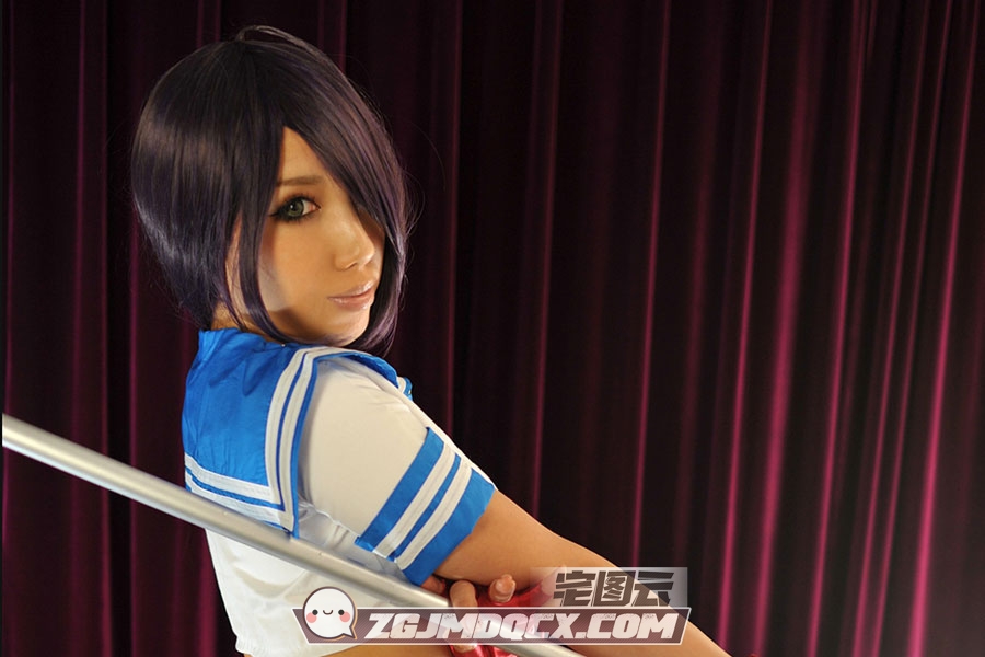 nonsummerjack (non姐) 黒蜜関天 一骑当千关羽cosplay图包下载-展示图片