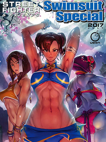 街头霸王泳装画集下载 Street Fighter & Friends Swimsuit Special 2017