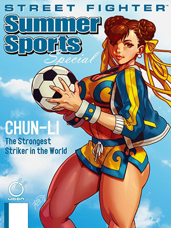 街头霸王夏日运动主题画集下载 Street Fighter Summer Sports Special 2018